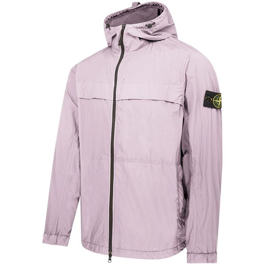Stone Island Crinkle Reps Jacket - Pink